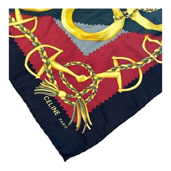 Vintage Céline Silk Scarf - Picture 3 of 6